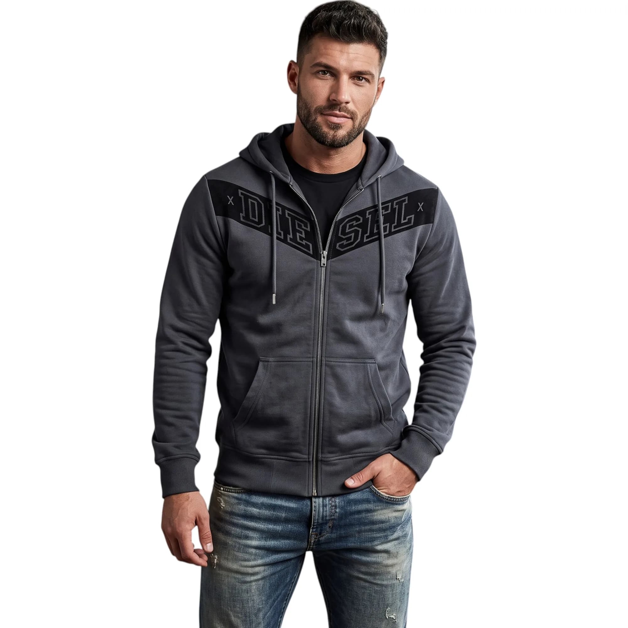 DIESEL S AUV 0WAES Mens Hoodies