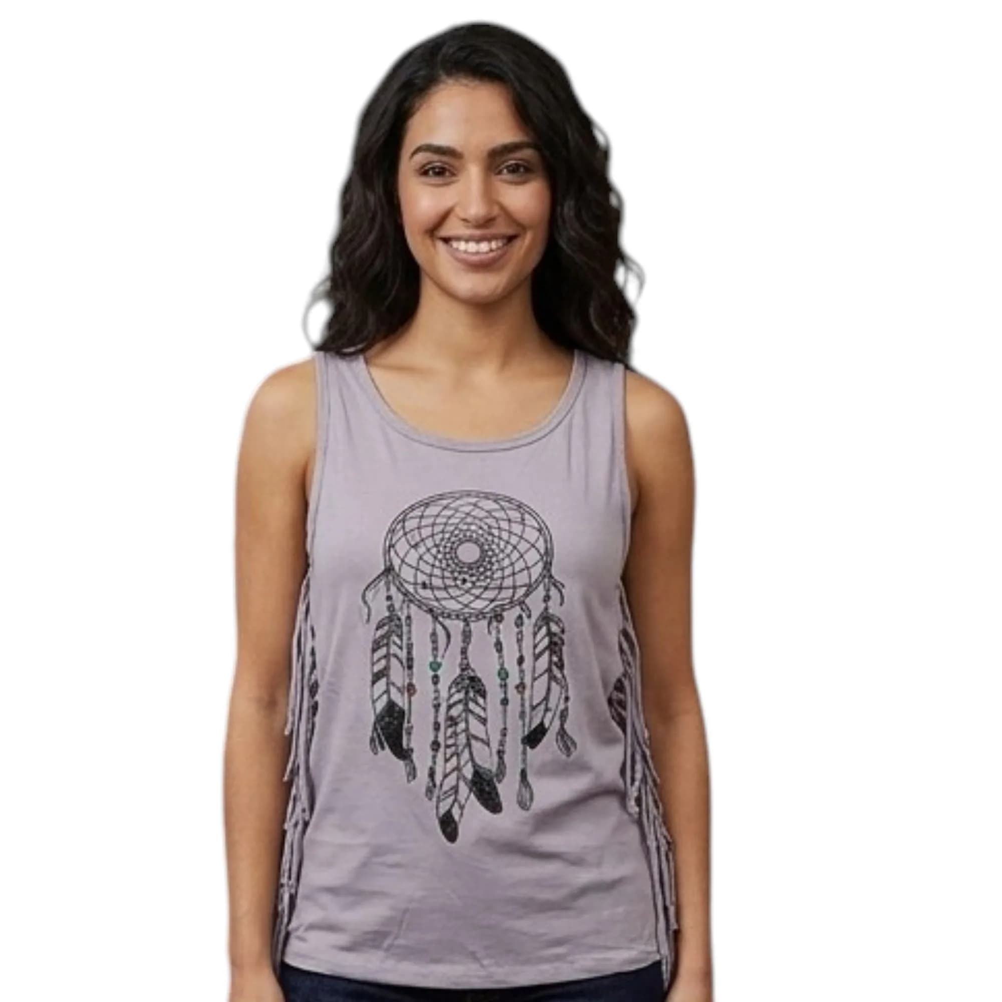 BRAVE SOUL CATCH Womens Sleeveless T Shirt 