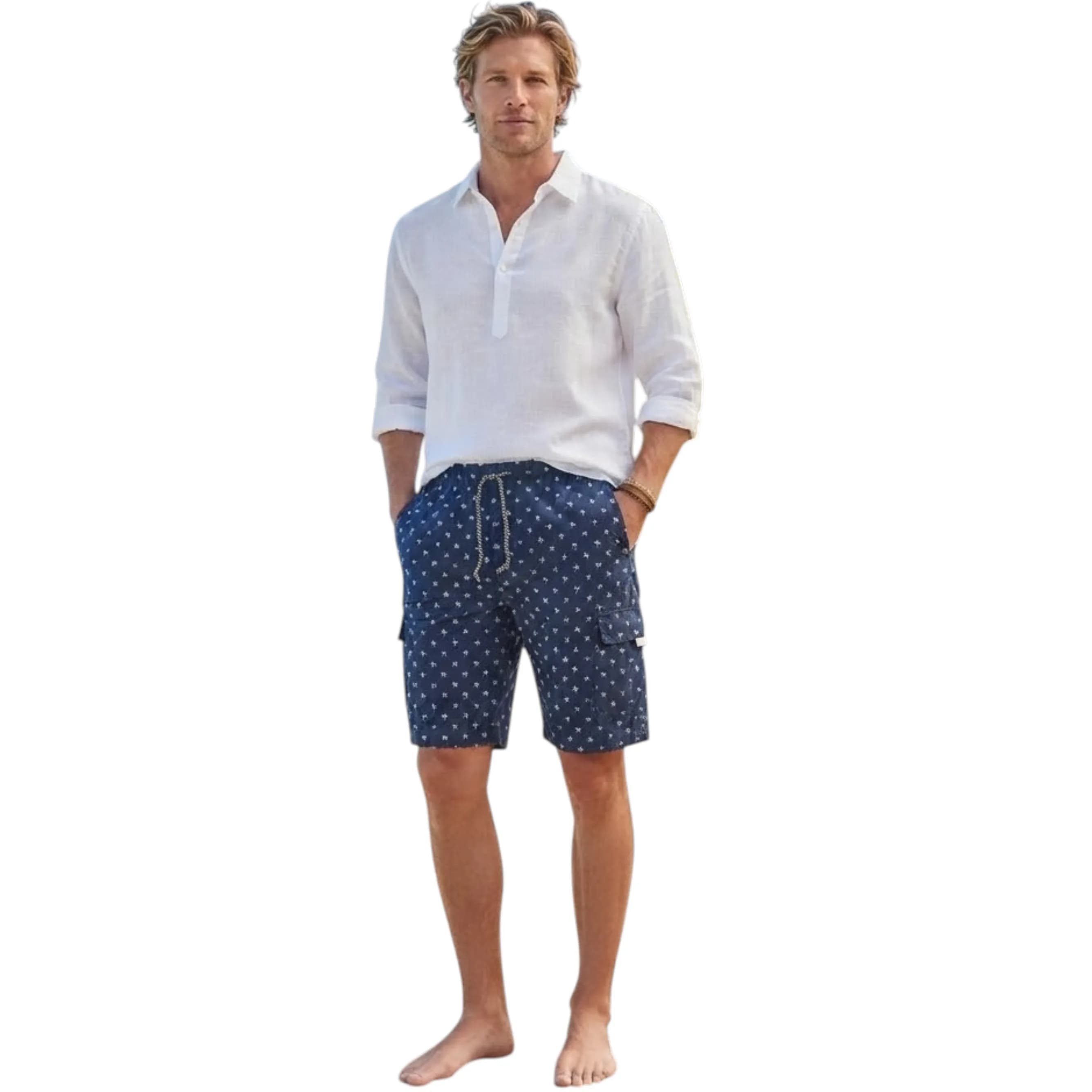 Mens Cargo Swim Shorts