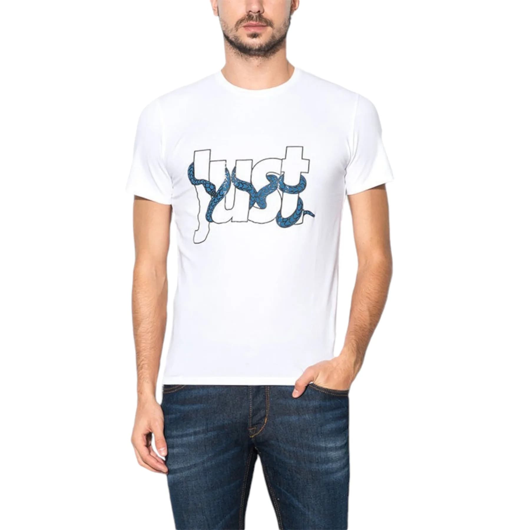 JUST CAVALLI S01GC0283 Mens T-Shirt