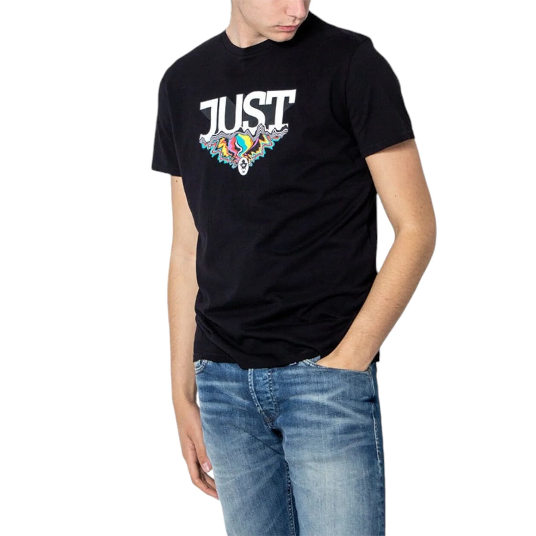 JUST CAVALLI S01GC0575 Mens Printed T Shirts
