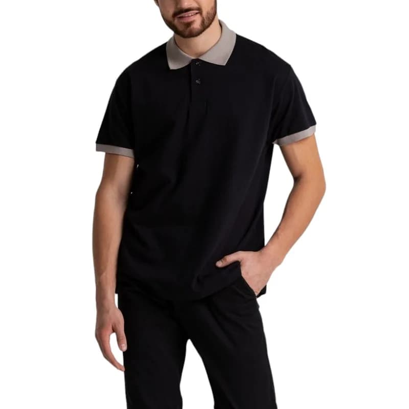 SOL'S Polo Contrast Collar Pique Mens T-Shirt 