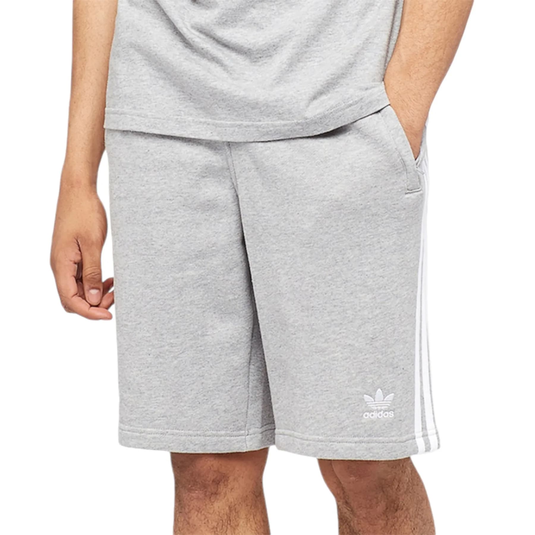 ADIDAS ORIGINALS 3 STRIPES Mens Fleece Shorts
