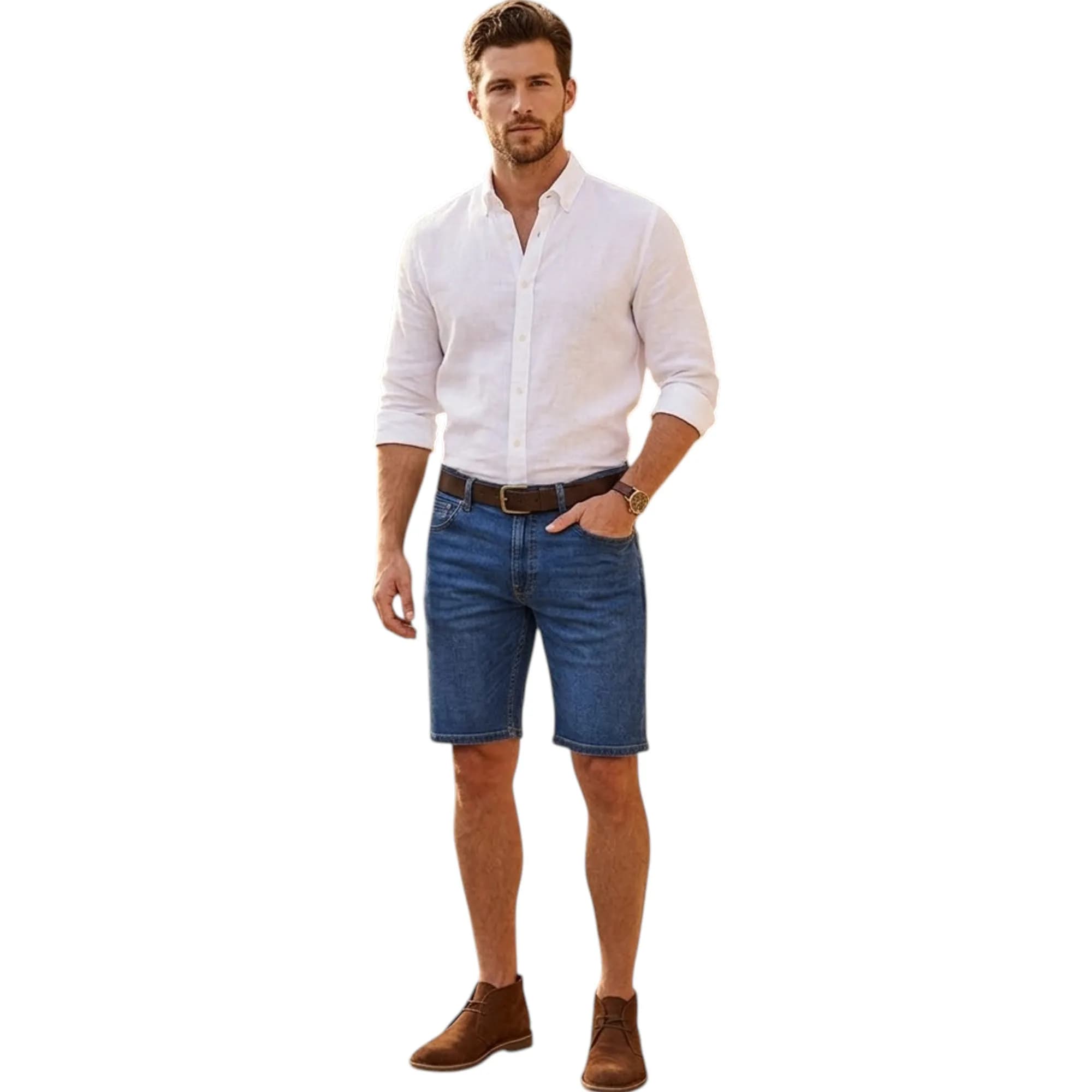 Harmont & Blaine Mens Cargo Shorts 