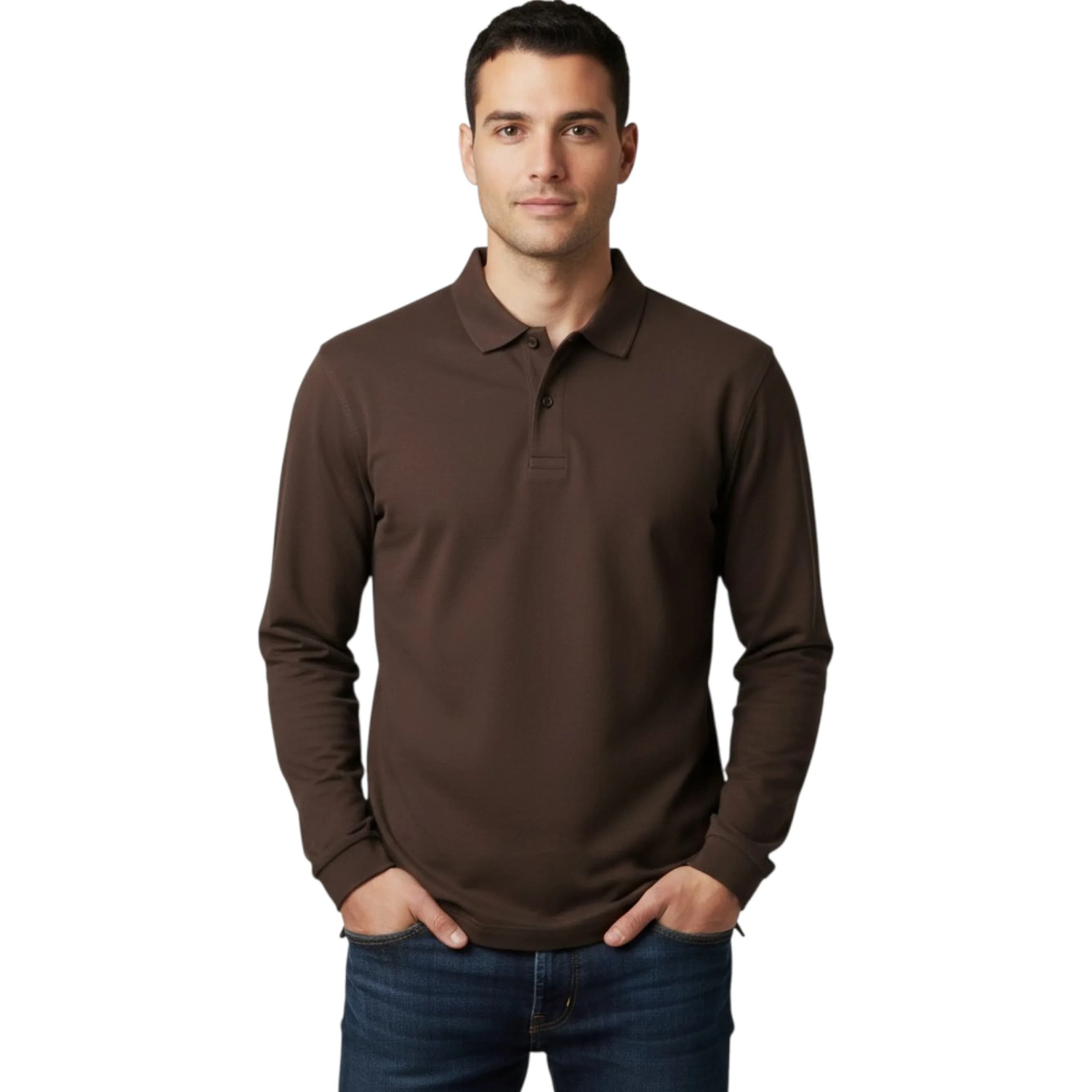 B&C MY POLO 210 LSL Mens Polo Shirts