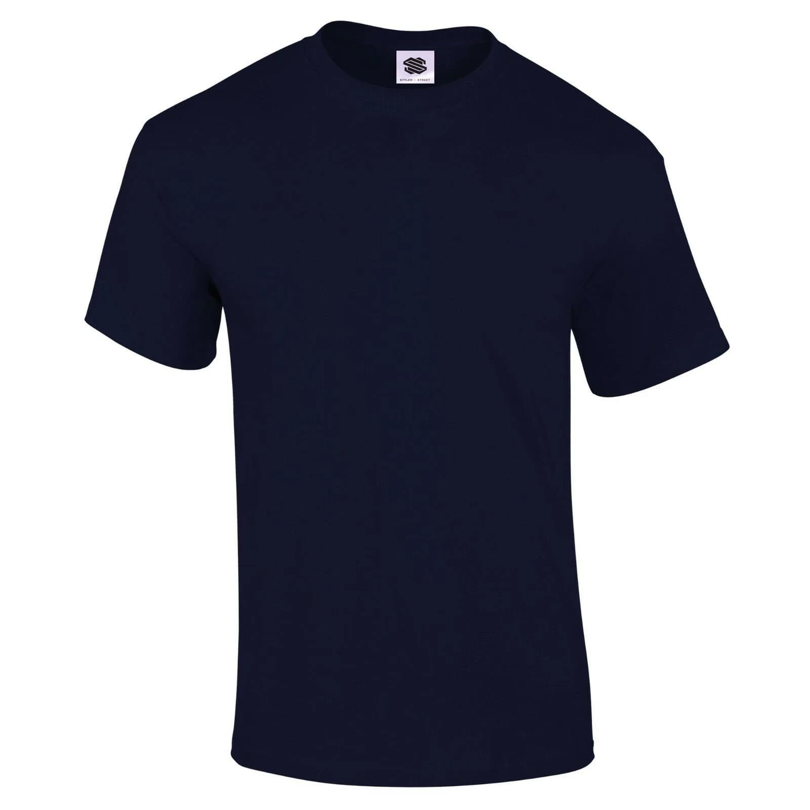Styler Street Mens Plain T Shirt