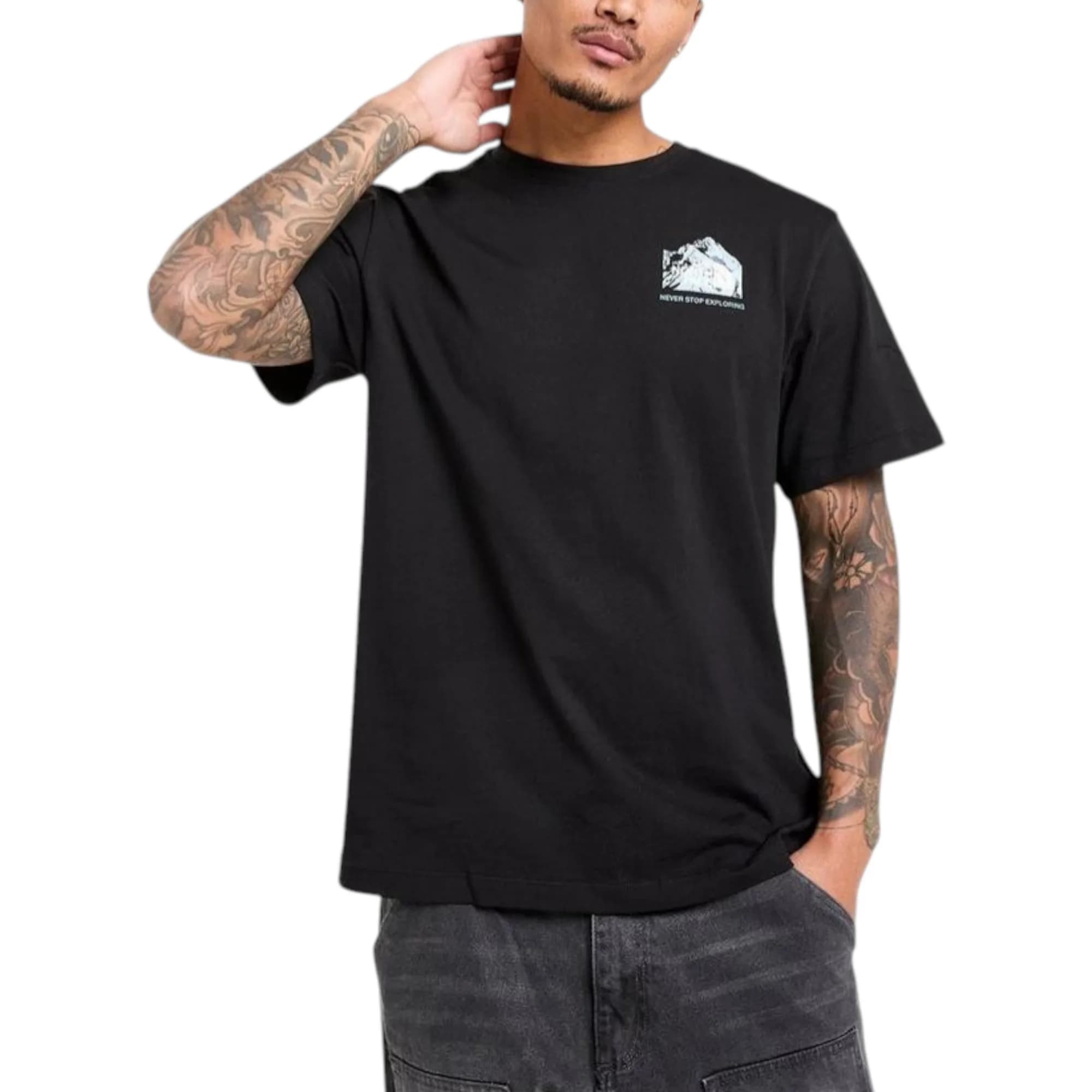 The North Face Dark Matter Graphic Mens T Shirts 