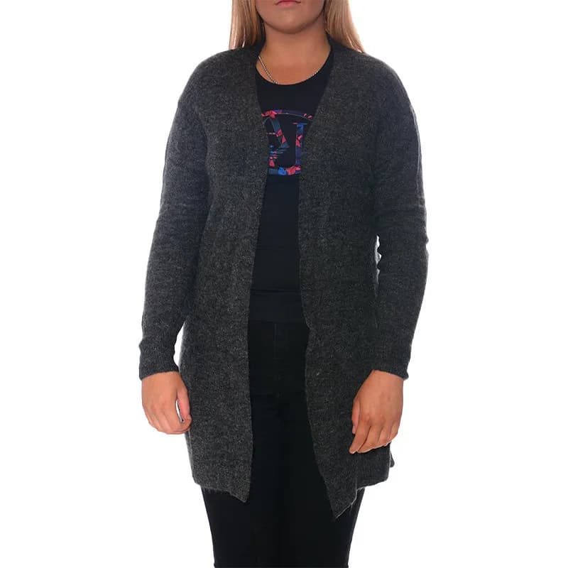 JEAN PASCALE Womens Open Cardigan