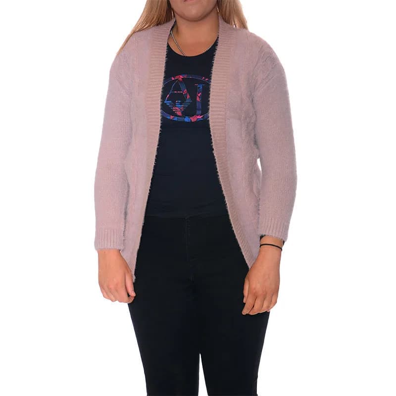 COLOR GARMENTS Womens Open Cardigan