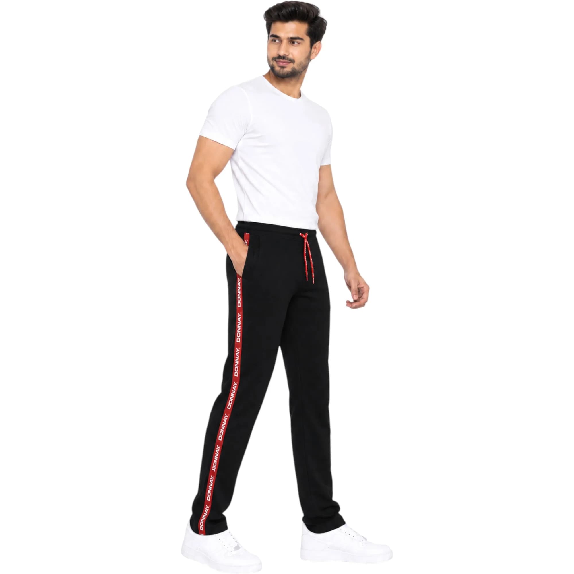 DONNAY Mens Trouser Pyjama Stretch Loungewear Casual Gym Sport Relaxed Slee