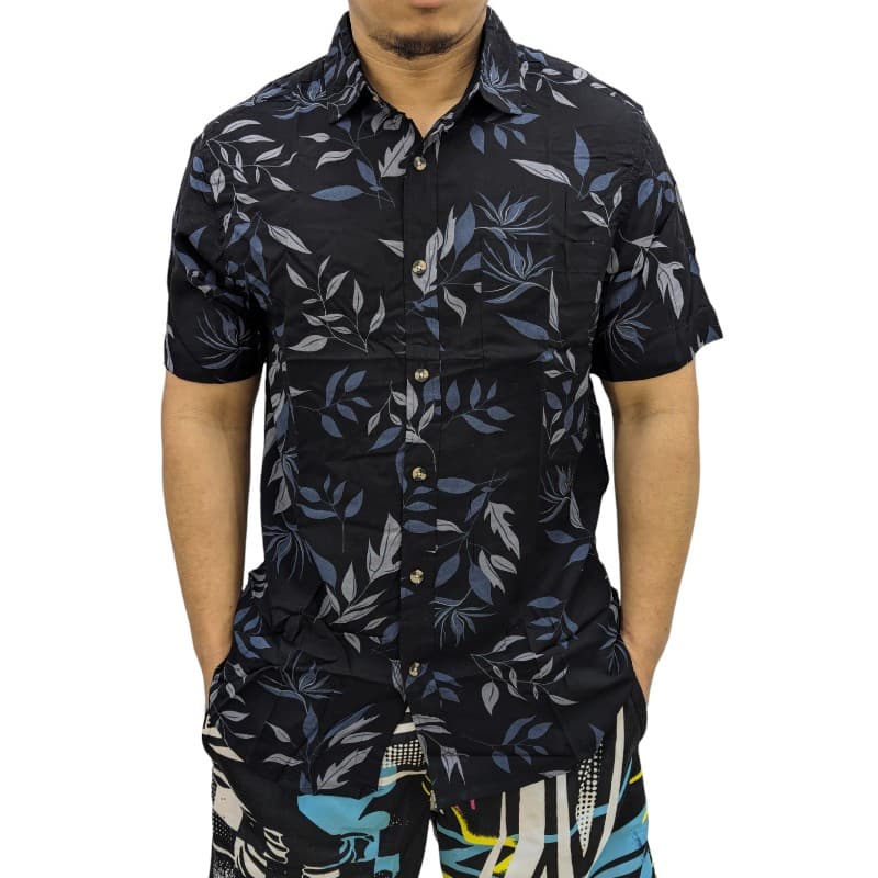 Springfield Mens Hawaiian Floral Printed Shirts