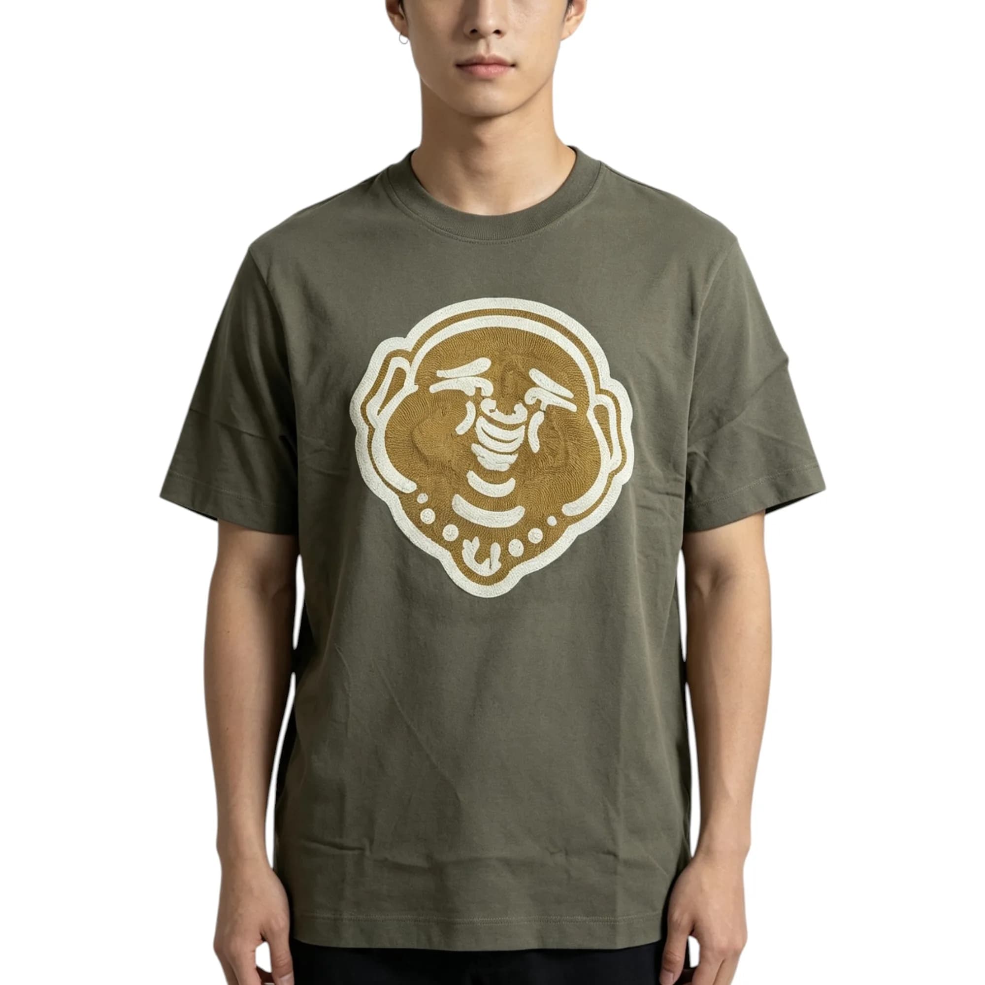 True Religion Mens Oversized Drop Shoulder T Shirts