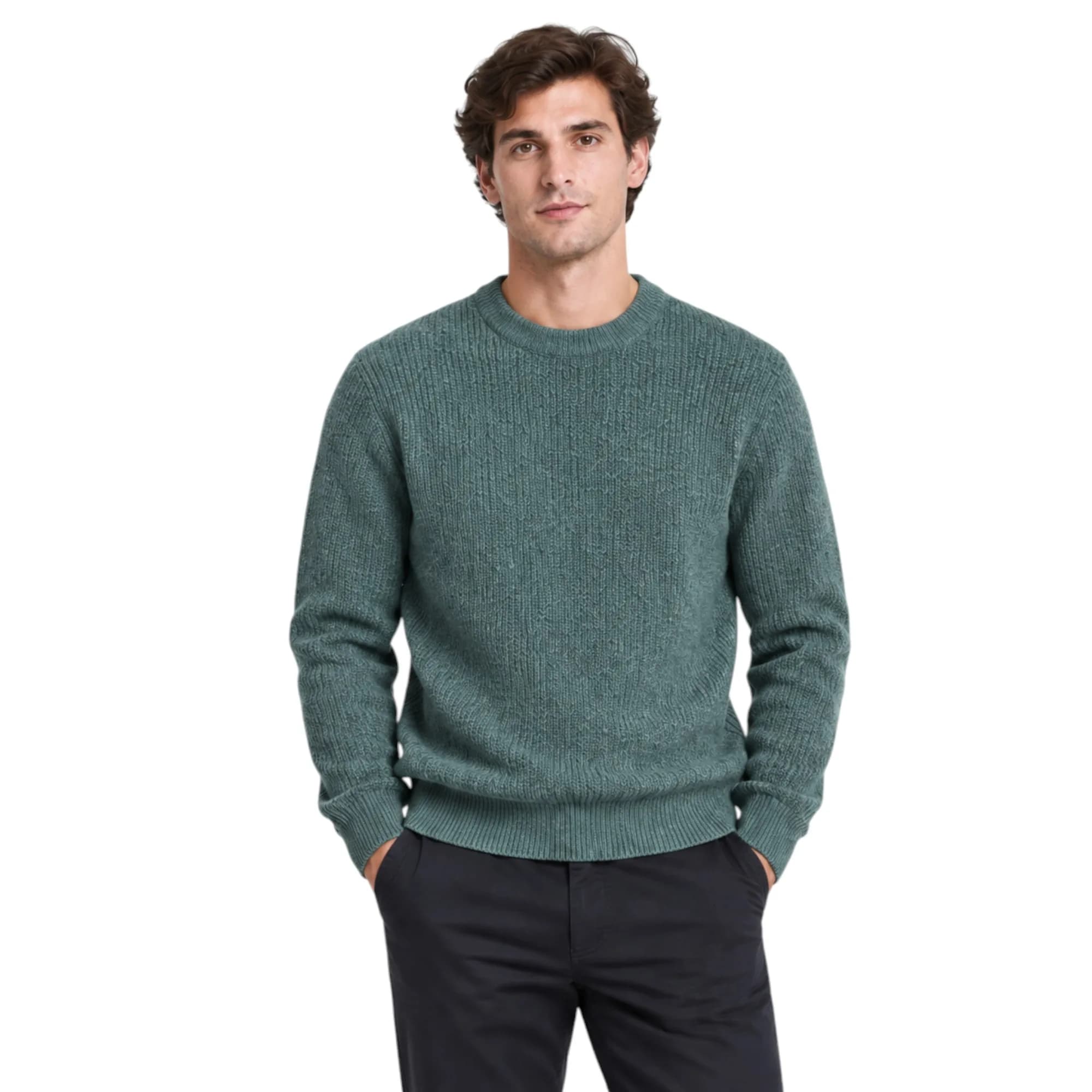 M&S Mens Supersoft Crew Neck Jumper