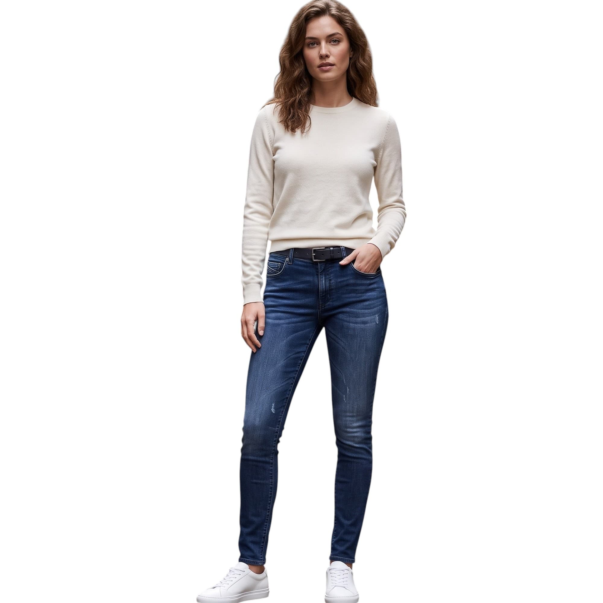 DIESEL GRUPEE NE 0670V Womens Denim Jeans