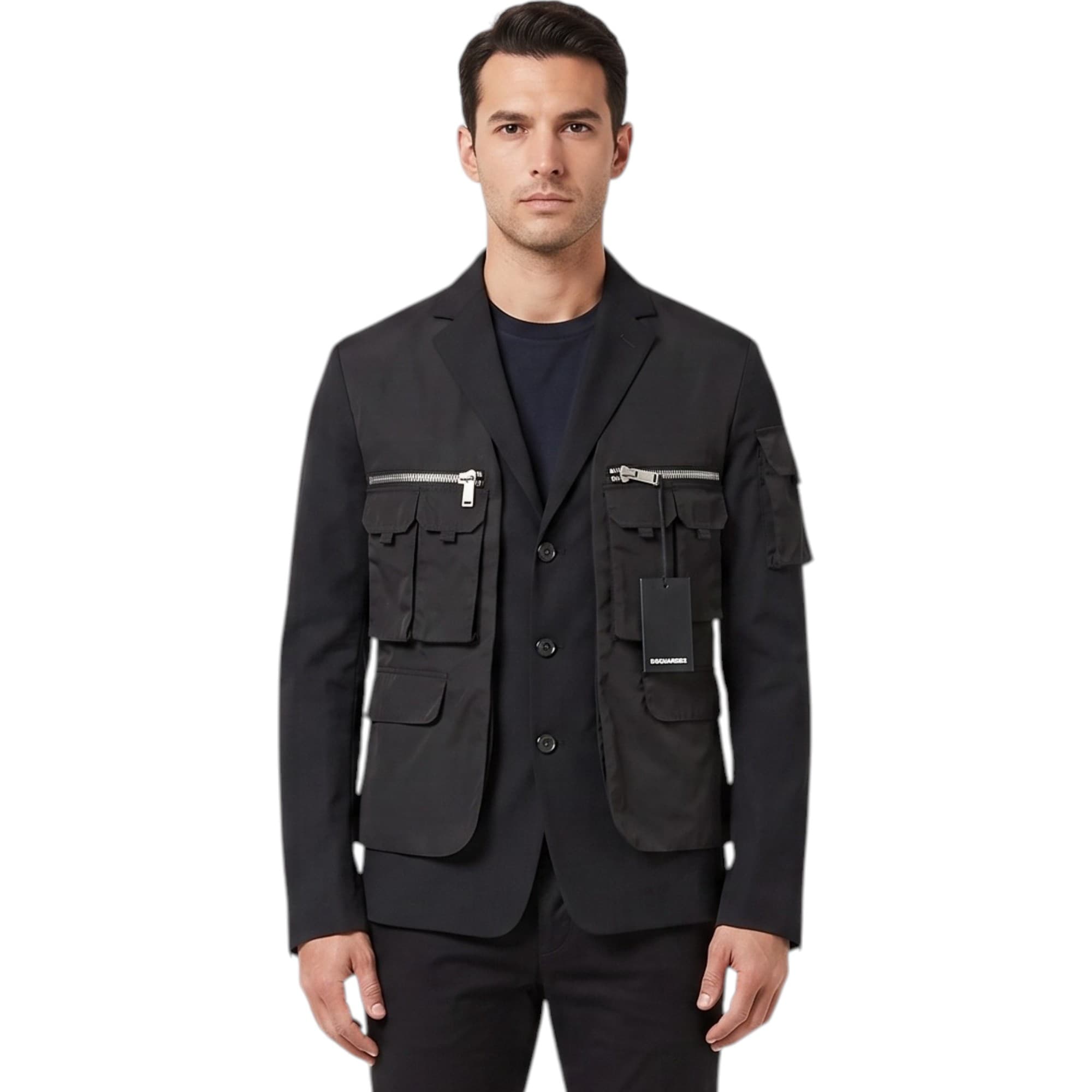 DSQUARED2 S74FZ0034 Mens Waistcoat Jacket