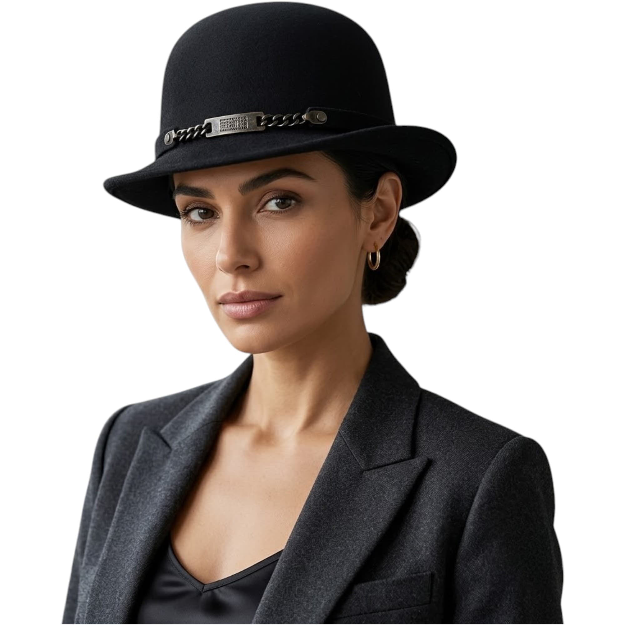 DIESEL CABIB CAPPELLO Womens Cloche Hat