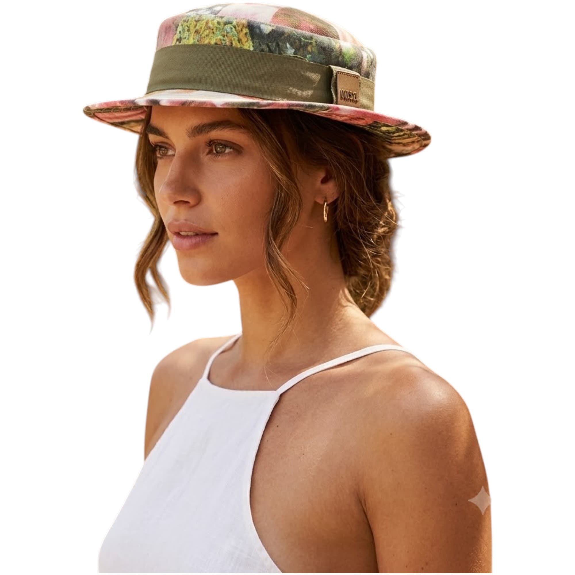 DIESEL CELO CAPELO 00S32V Womens Floral Pattern Hats