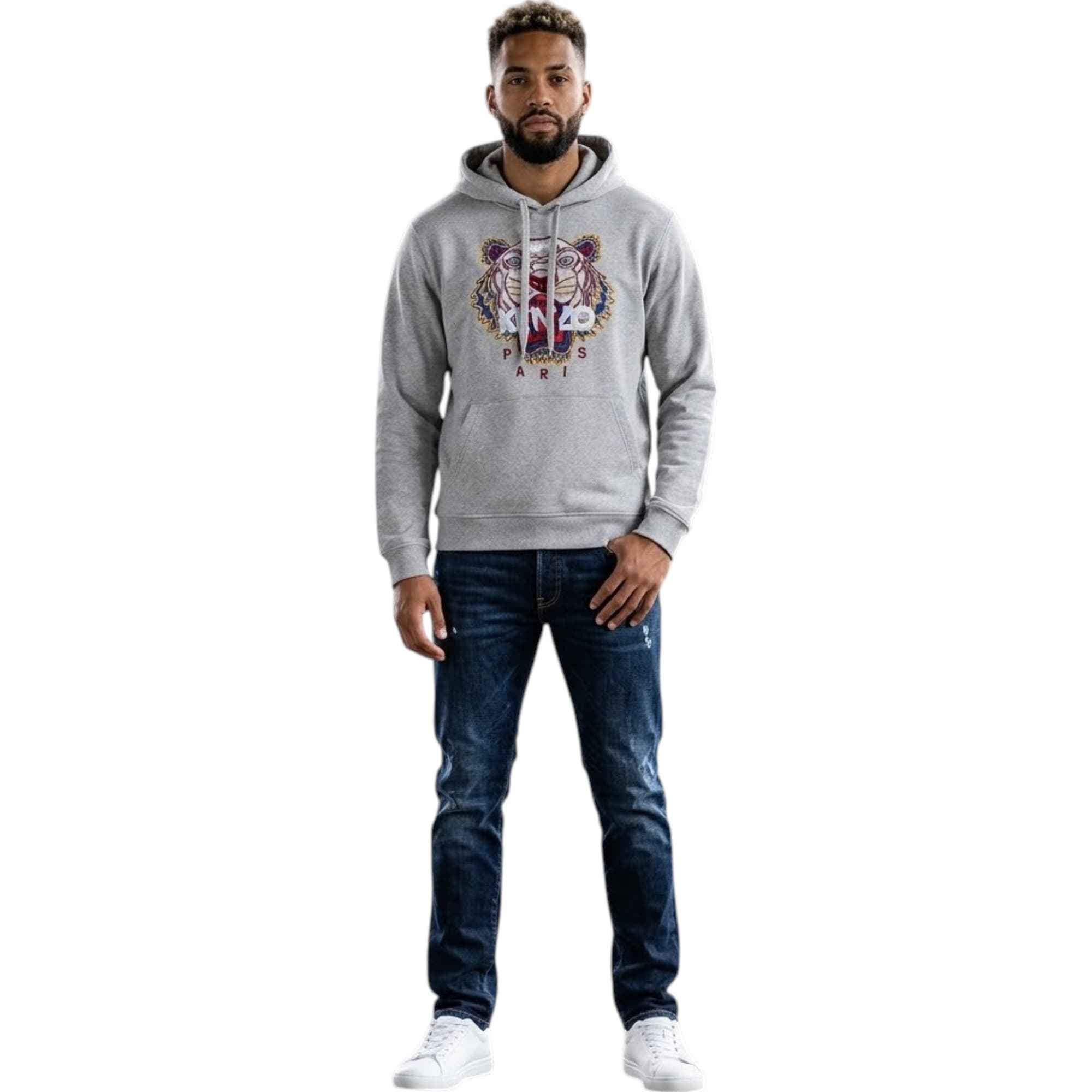KENZO SWEAT Mens Pullover Hooded Sweatshirt
