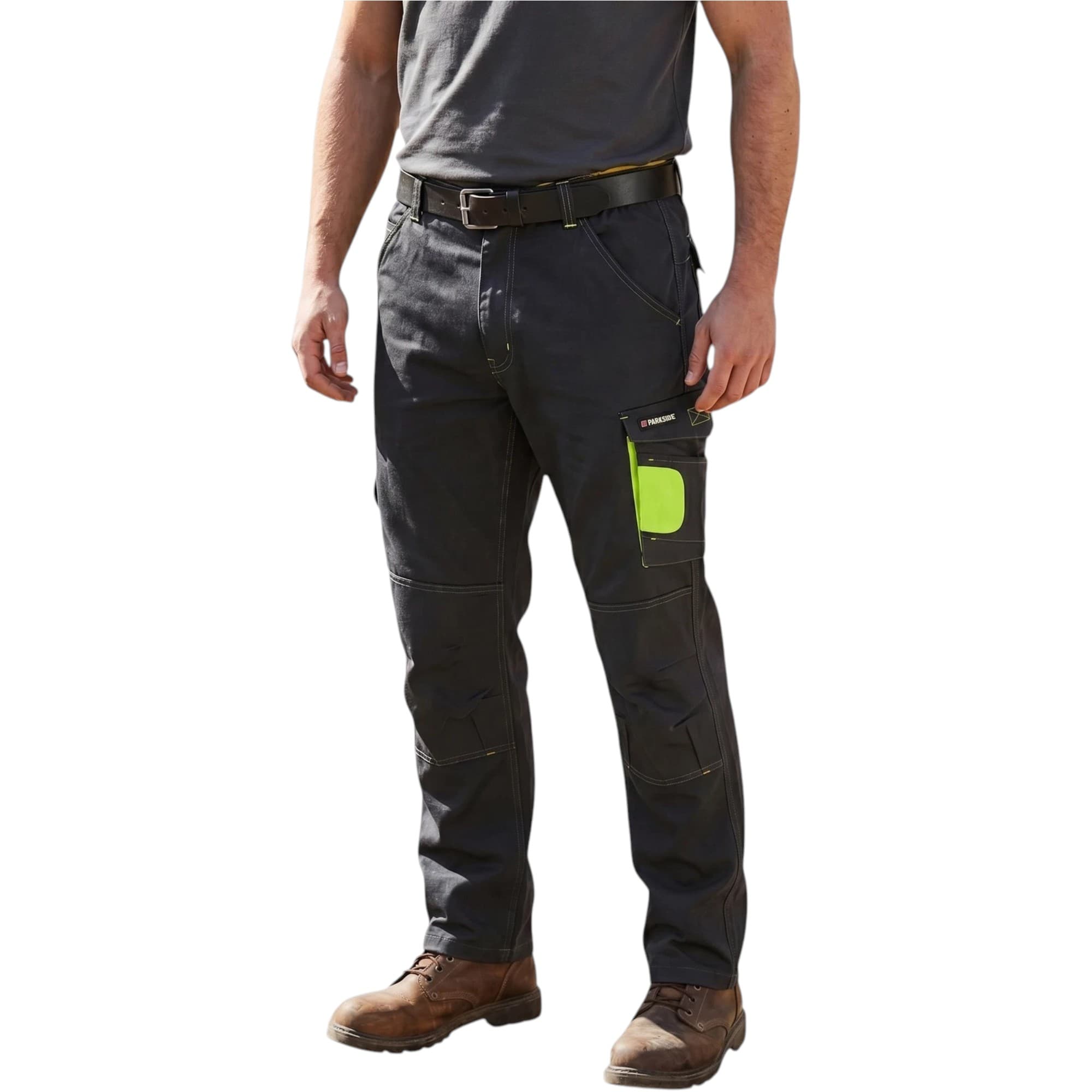 Parkside Mens Cargo Work Trousers