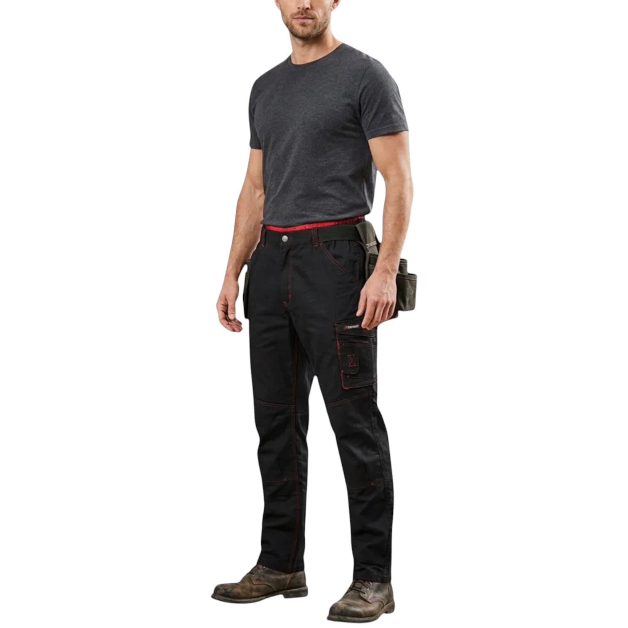 Parkside Mens Cargo Work Trousers