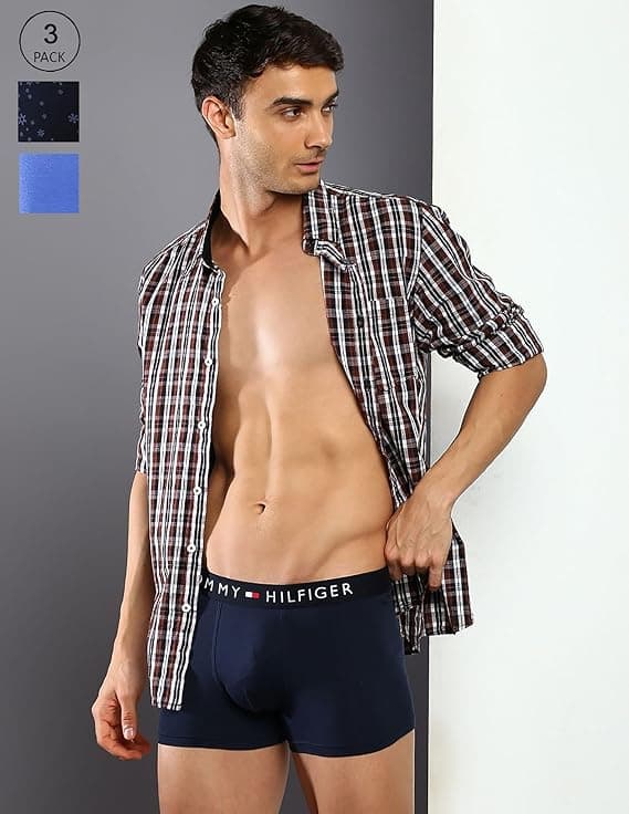 Tommy Hilfiger Mens Trunks 3 Pack