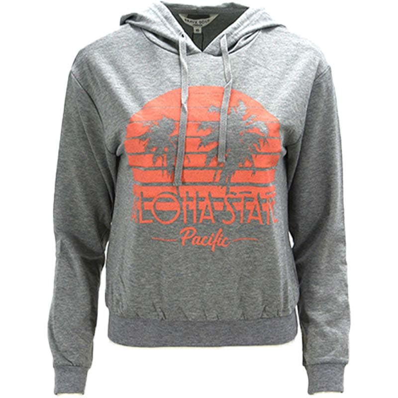 BRAVE SOUL LSS-272ALOHA Womens Pullover Hoodie