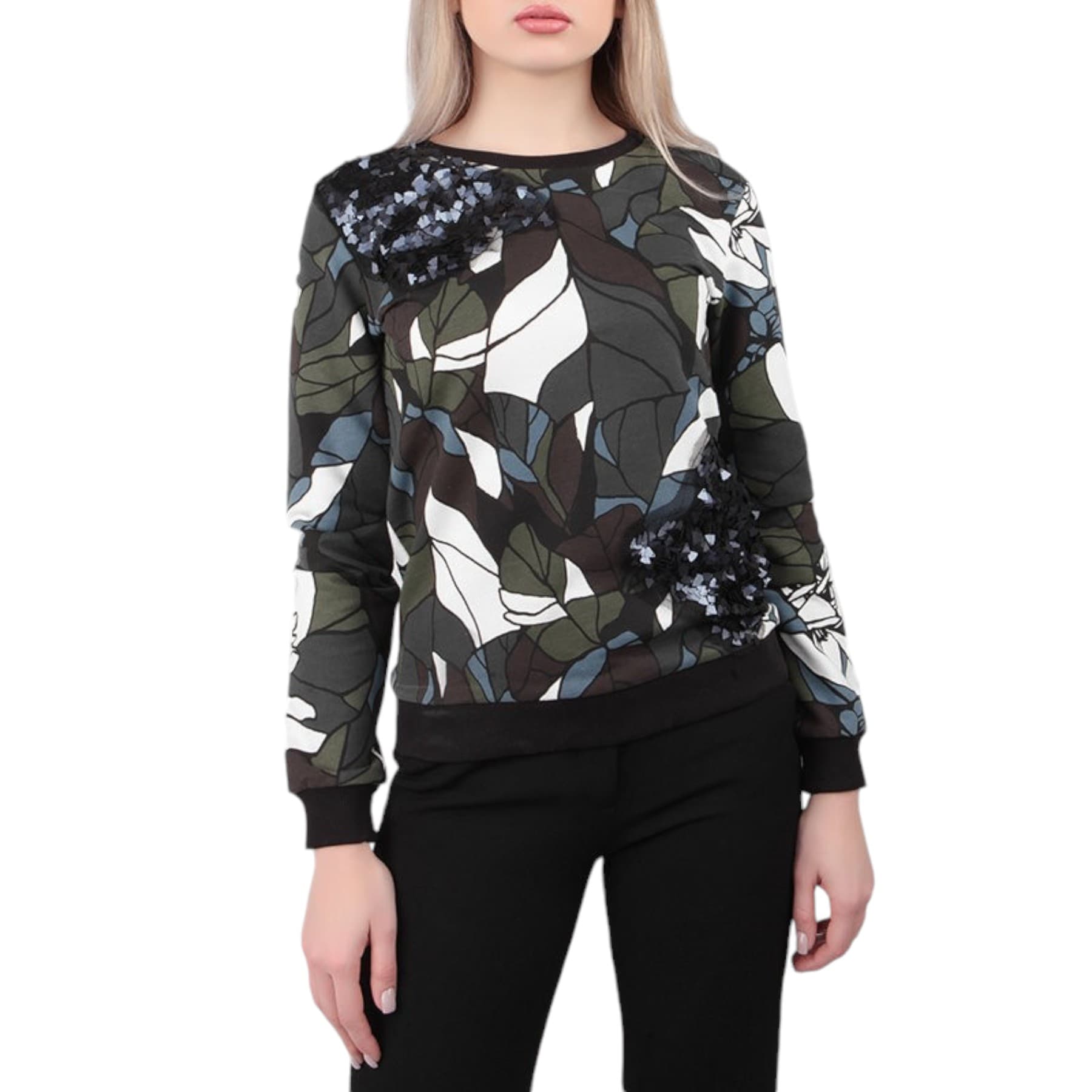 ARMANI JEANS 6X5M10 5J0DZ Womens Sweatshirt