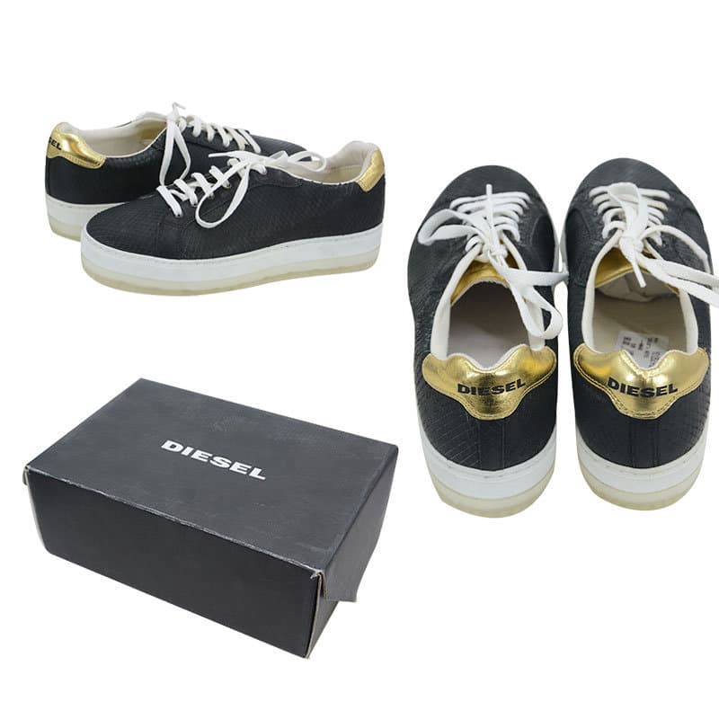 DIESEL Lenglas S Andyes P0815 Womens Leather Trainers