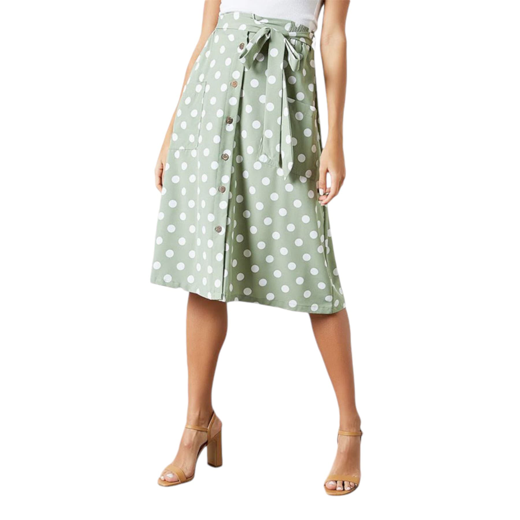 BRAVE SOUL MORA Womens Midi Skirts